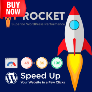 WP Rocket - The Ultimate WordPress Speed Optimization Plugin (Lifetime Updates and all features unlocked)