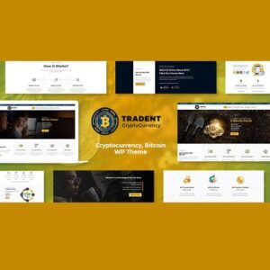 Tradent - Cryptocurrency, Bitcoin WordPress Theme